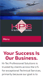 Mobile Screenshot of hi-tecsolutions.com